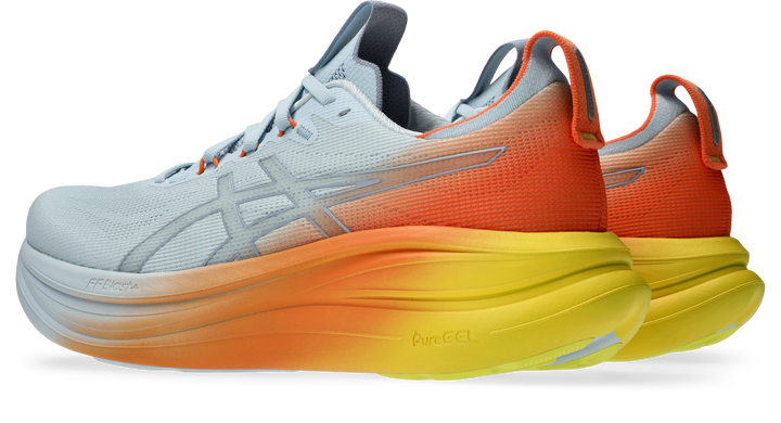 Asics Herren Gel Nimbus 28 – Himmel/Sonnenpfirsich – Neutral – SS26