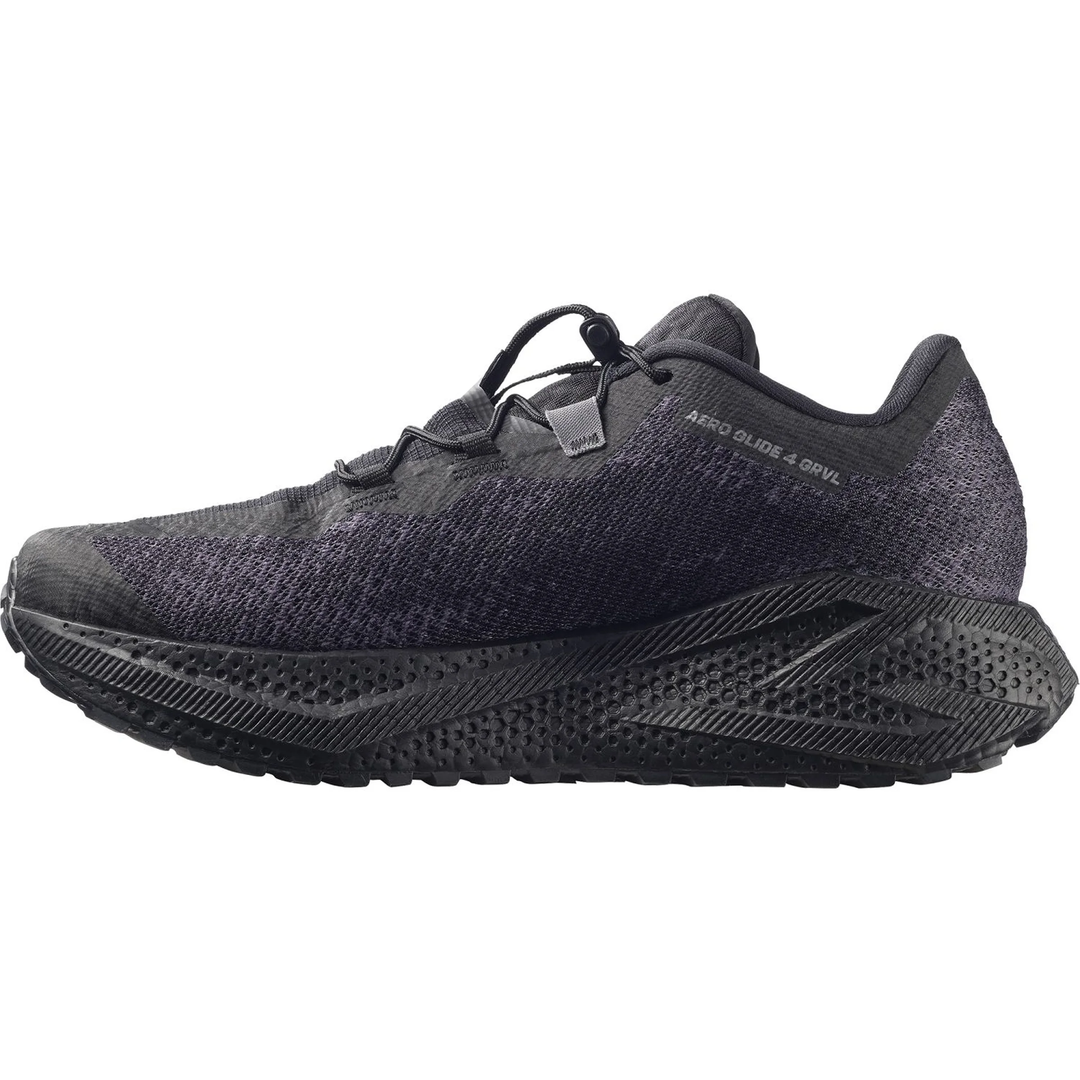 Salomon Mens Aero Glide 4 GRVL - Black/Asphalt/Black - Trail - SS26