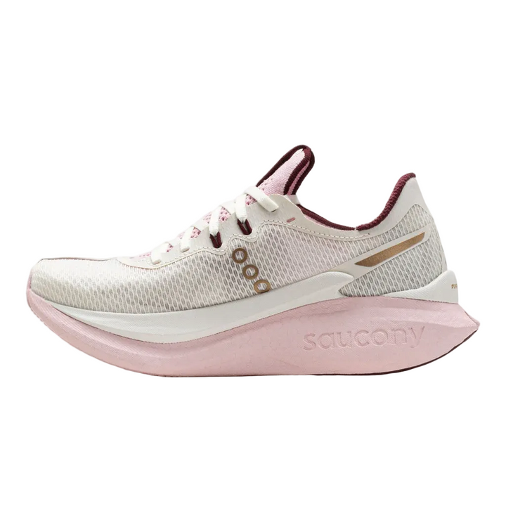 Saucony Womens Endorphin Pro 5 - Ivory/Silk - Neutral - AW26