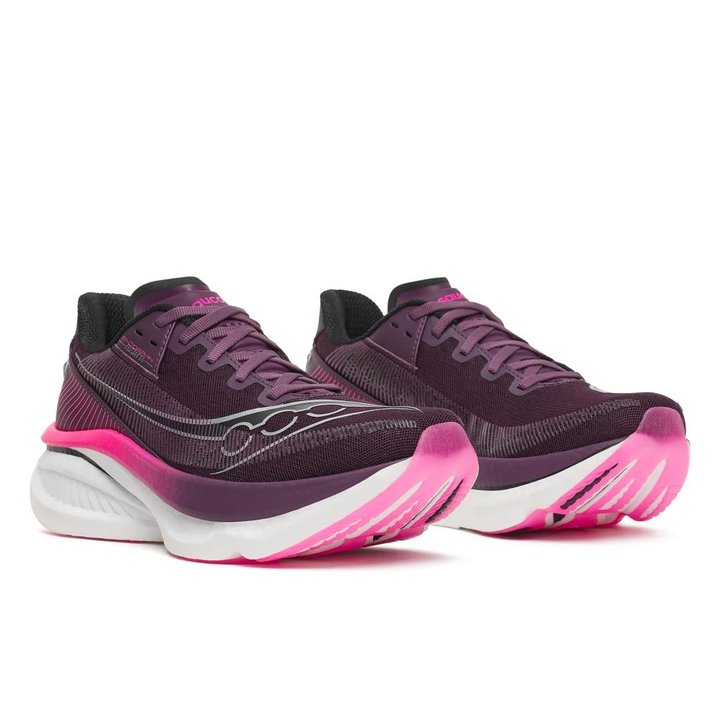 Saucony Womens Endorphin Azura - Eggplant/Shock - Neutral - AW26