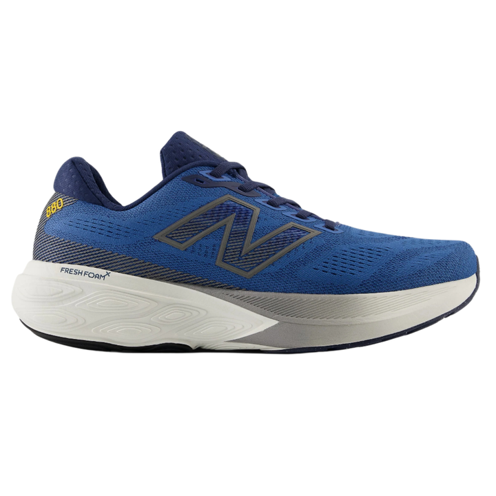 New Balance Mens 880V15 Wide (2E Width) - Sea Stone/NB Navy/Marmalade - Neutral - SS25