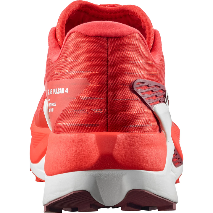 Salomon Unisex S/Lab PULSAR 4 - Fiery Red/Vanilla/Andorra - Trail - SS26