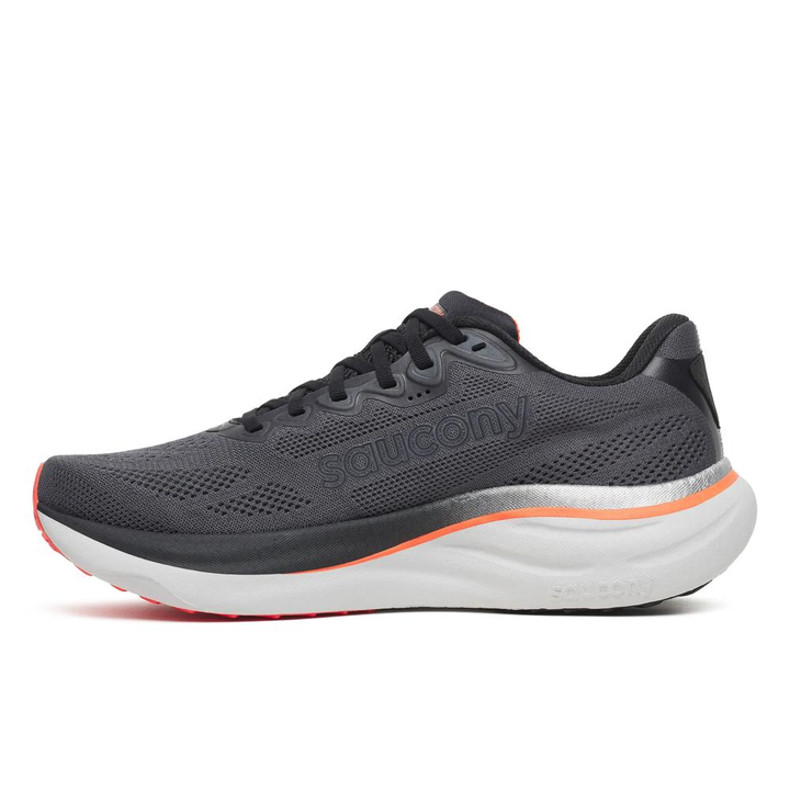 Saucony Mens Ride 19 - Carbon/Black - Neutral - AW26