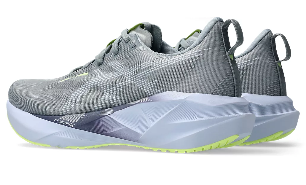 Asics Womens Novablast 5 - Gravel/Blue Fade - Neutral - AW25