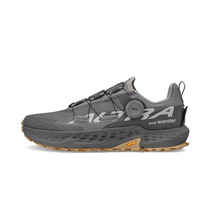 Altra Mens Timp 5 BOA and Wander - Titanium Gray - Trail