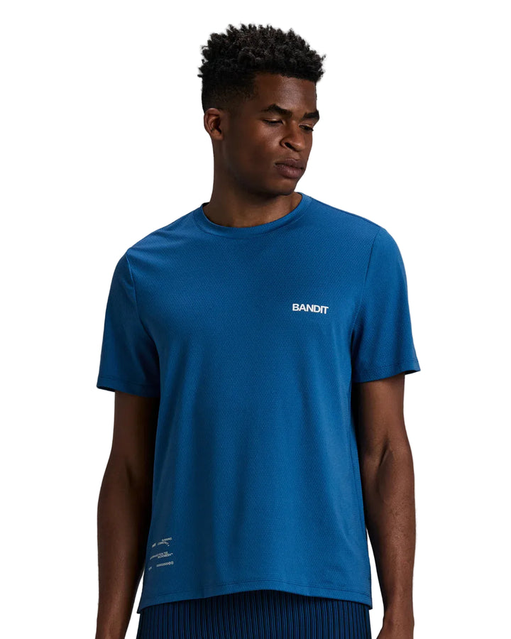 Bandit Mens Micromesh Performance Tee - Aegean - SS26