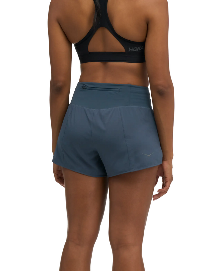 Hoka Womens Glide 3.5" Short w/Brief - Varsity Navy - AW26