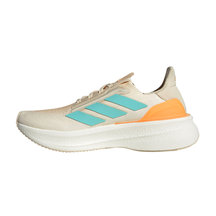 Adidas Mens Ultraboost 5X - Crystal Sand/Flash Aqua/Flash Orange - Neutral - AW25