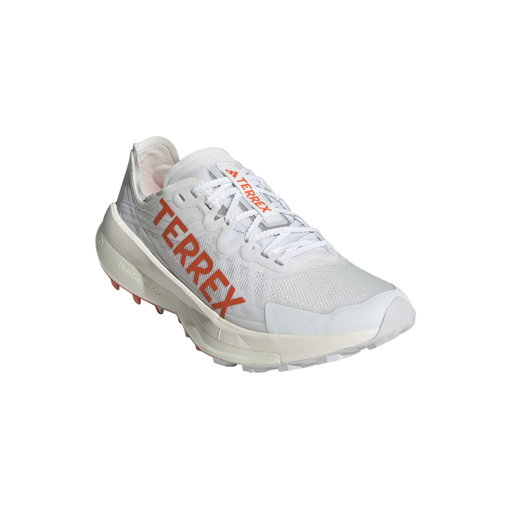 Adidas Womens Terrex Agravic Speed - Footwear White/Impact Orange/Dash Grey - Trail - SS25