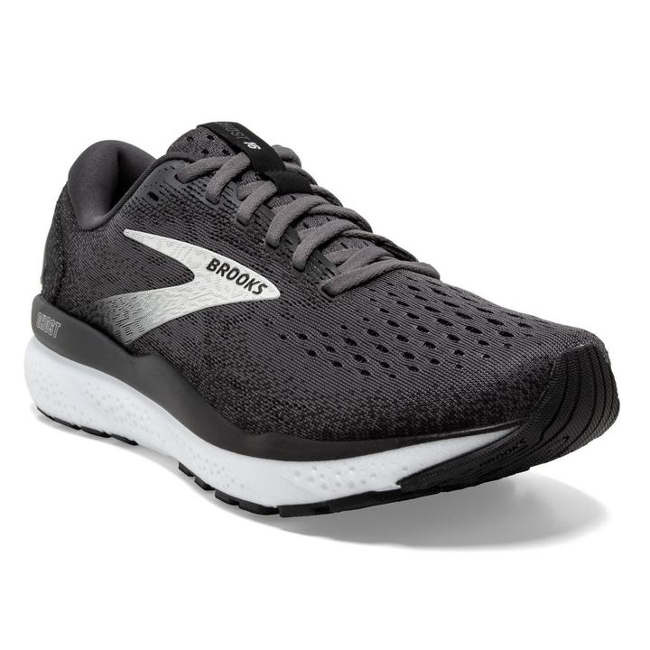 Brooks Mens Ghost 16 - Black/Grey/White - Neutral