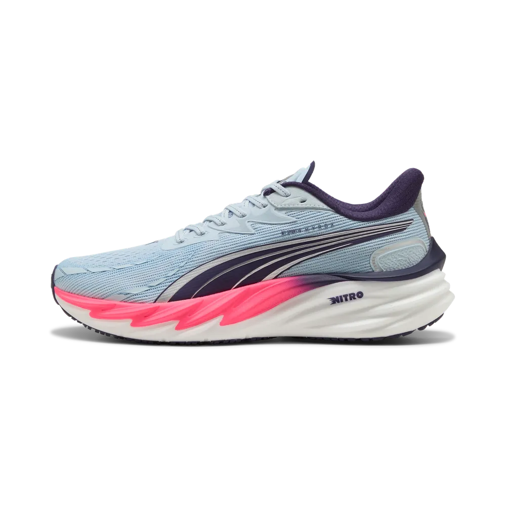 Puma Womens Velocity NITRO 4 x HYROX - Lucite/Pure Pink/Deep Plum - Neutral - SS26