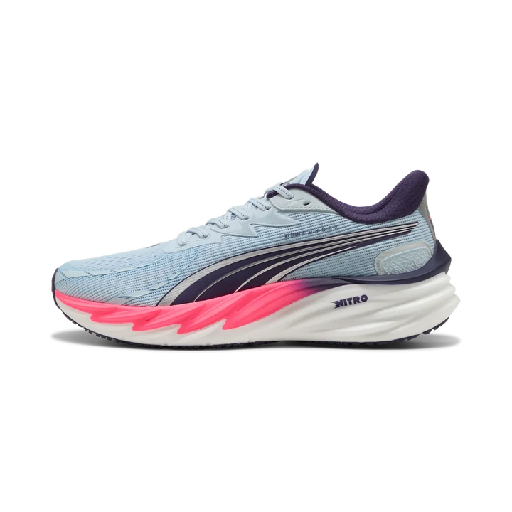 Puma Womens Velocity NITRO 4 x HYROX - Lucite/Pure Pink/Deep Plum - Neutral - SS26