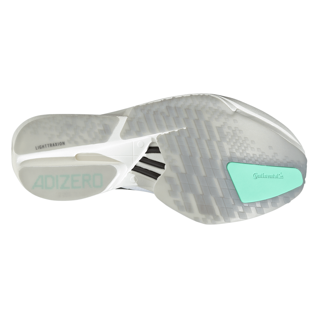 Adidas Womens Adizero Adios Pro 4 - Footwear White/Iron Metallic/Pulse Mint - Neutral - AW26