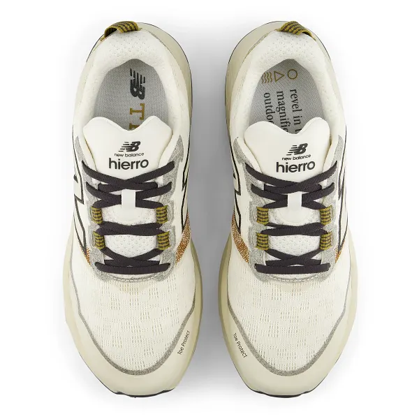 New Balance Mens Fresh Foam Hierro V9 - Angora/Basil Oil - Trail - AW26