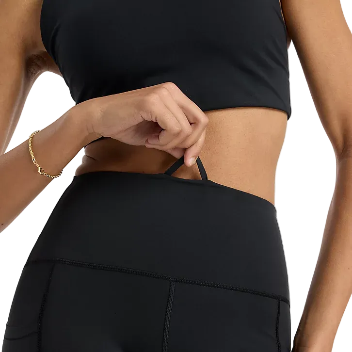 New Balance Womens RC Pocket Legging 25" - Black