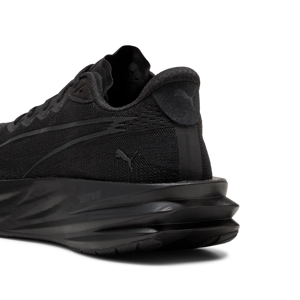 Puma Mens Deviate Pure NITRO - Puma Black/Flat Dark Gray - Neutral - AW26