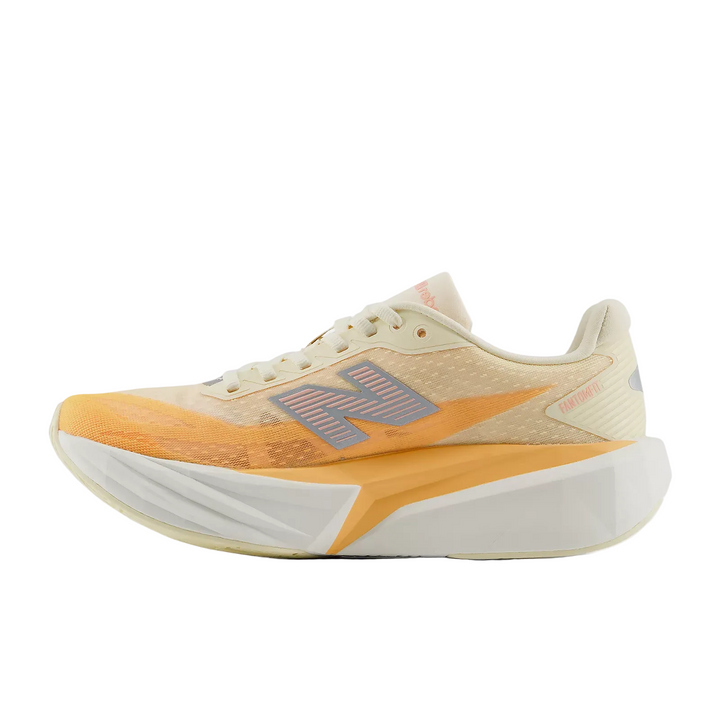 New Balance Womens FuelCell Rebel V5 - Calcium/Gumdrop - Neutral - AW26