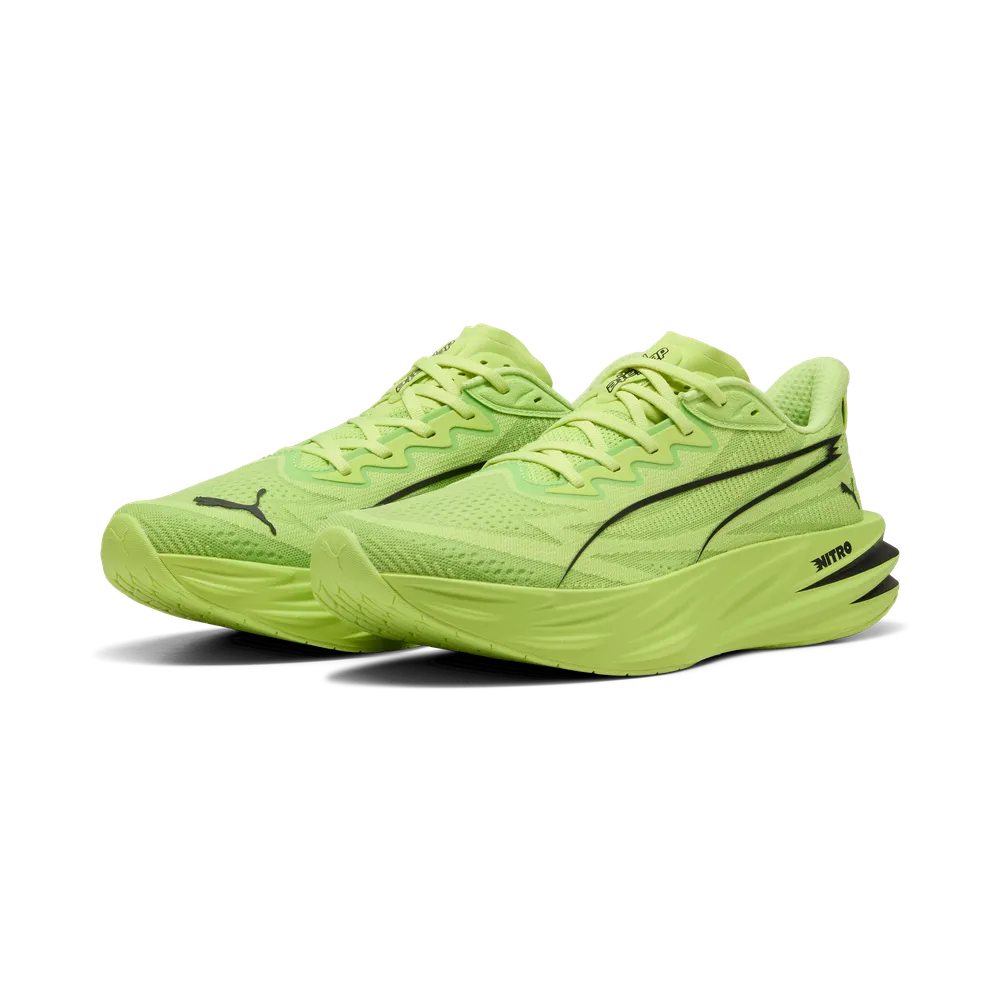 Puma Mens Deviate Pure NITRO - Sunny Lime/Lime Squeeze - Neutral - AW26