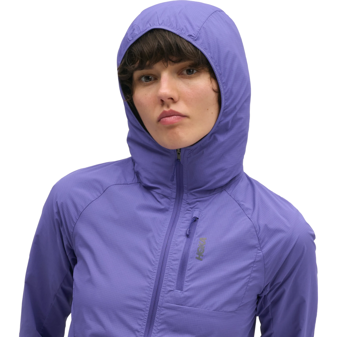Hoka Womens Skyflow Wind Jacket - Cosmic Purple - AW26