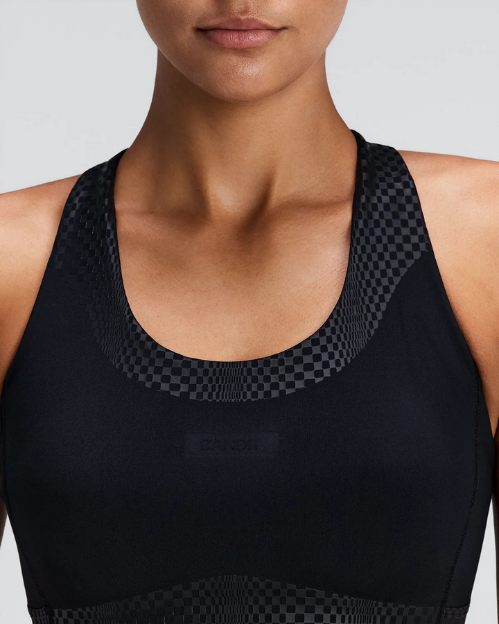 Bandit Womens Stamina Threshold Run Bra - Black - AW26