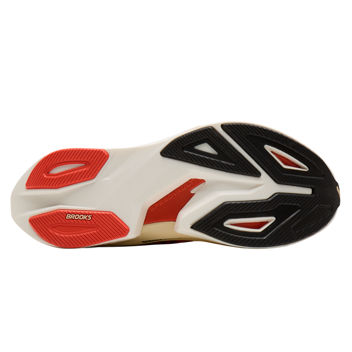 Brooks Mens Hyperion Max 4 - Tigerlilly/Wood Ash/Black - Neutral - AW26