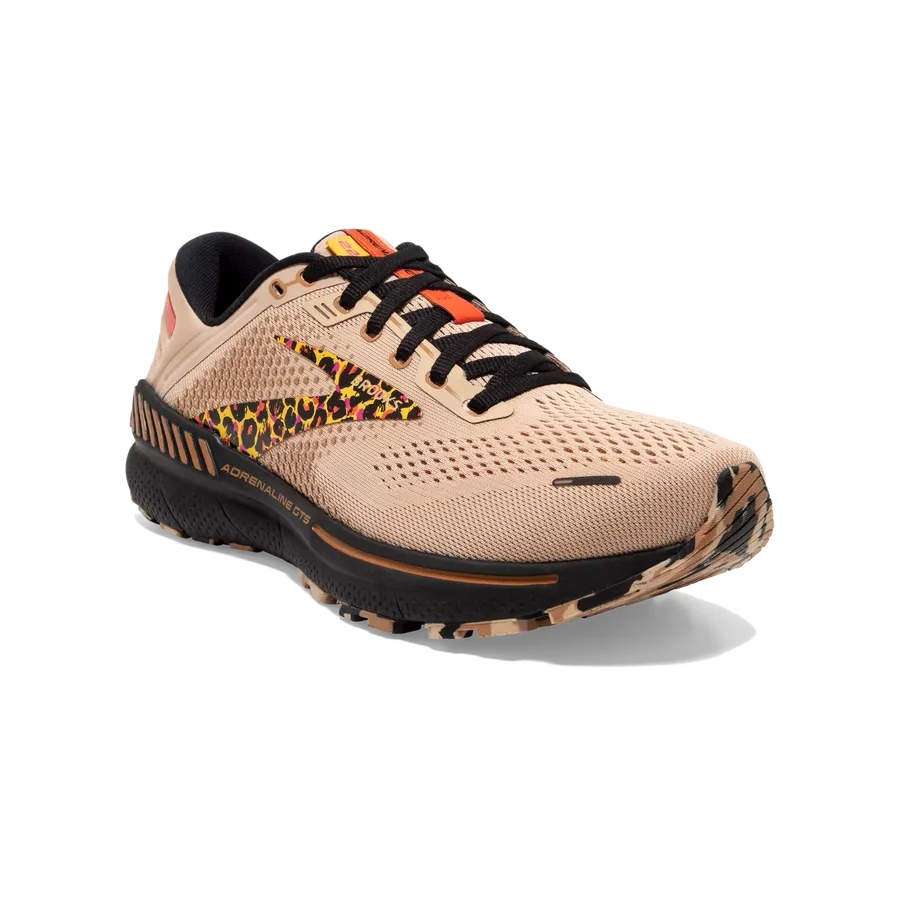 Brooks Womens Adrenaline GTS 22 - Ginger/Black/Citrus - Stability