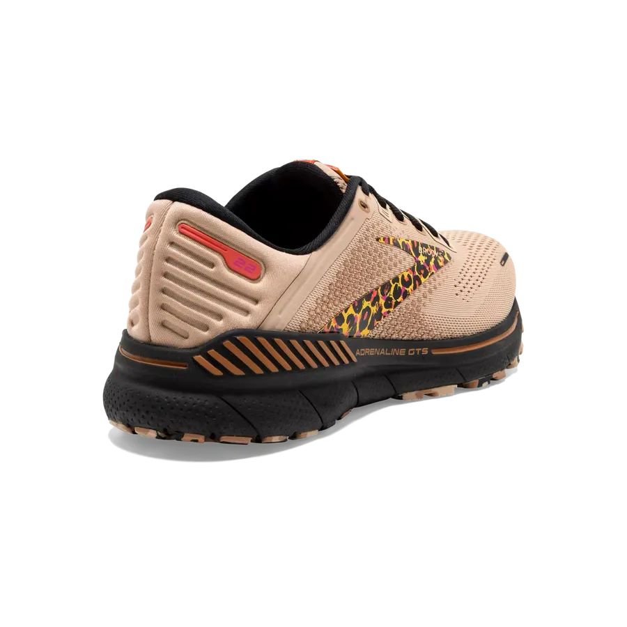 Brooks Womens Adrenaline GTS 22 - Ginger/Black/Citrus - Stability