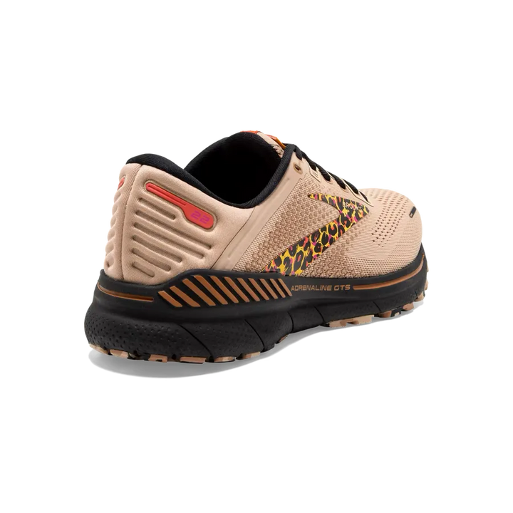 Brooks Womens Adrenaline GTS 22 - Ginger/Black/Citrus - Stability