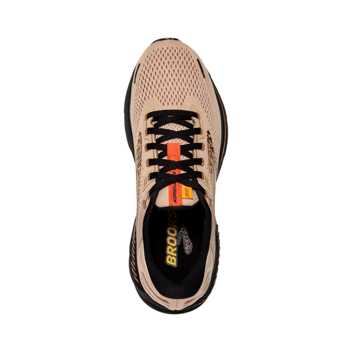 Brooks Womens Adrenaline GTS 22 - Ginger/Black/Citrus - Stability