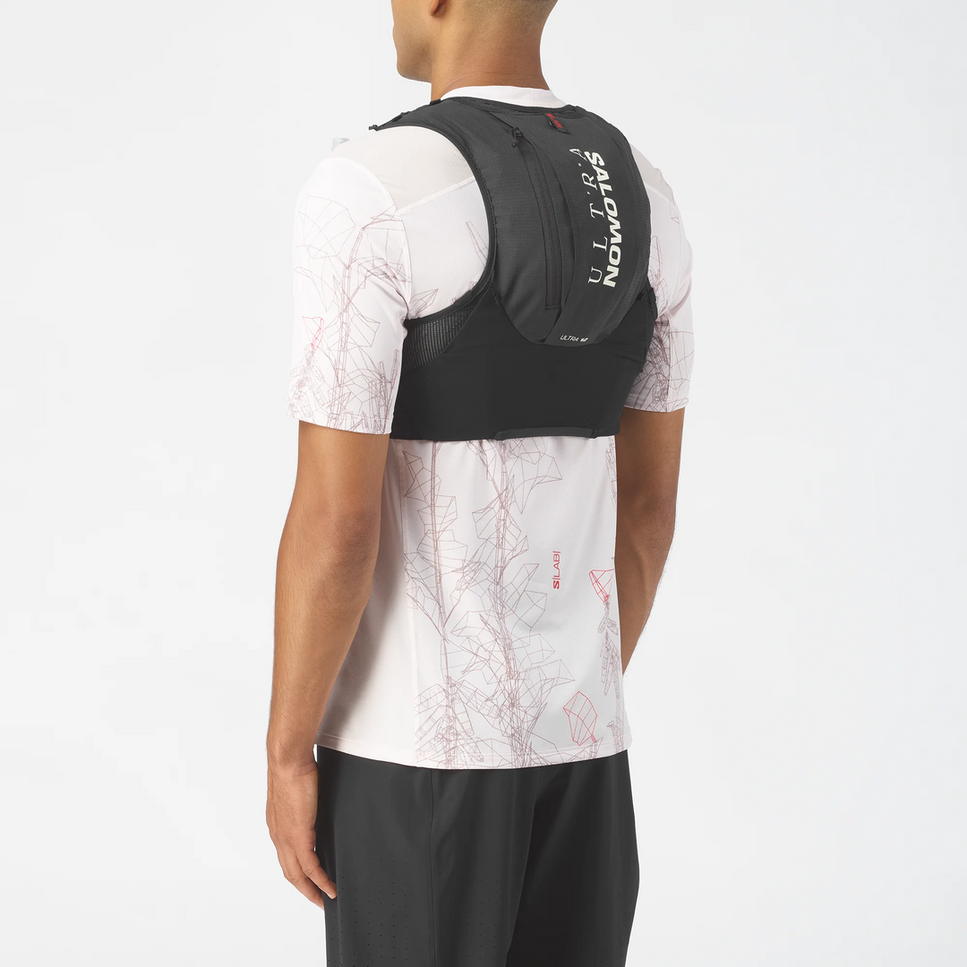 Gilet Salomon S/Lab Ultra 12 avec Flasques - Noir