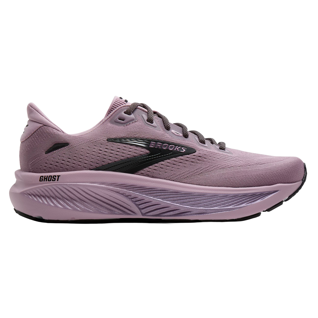 Brooks Womens Ghost 18 - Elderberry/Black - Neutral - AW26