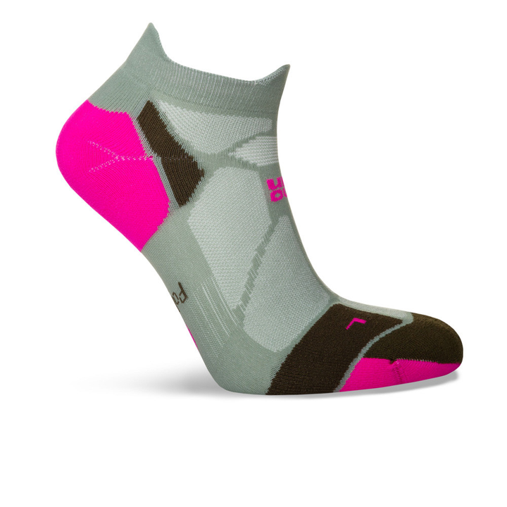 Hilly Damen Marathon Fresh Socken – Salbei/Fluo Pink
