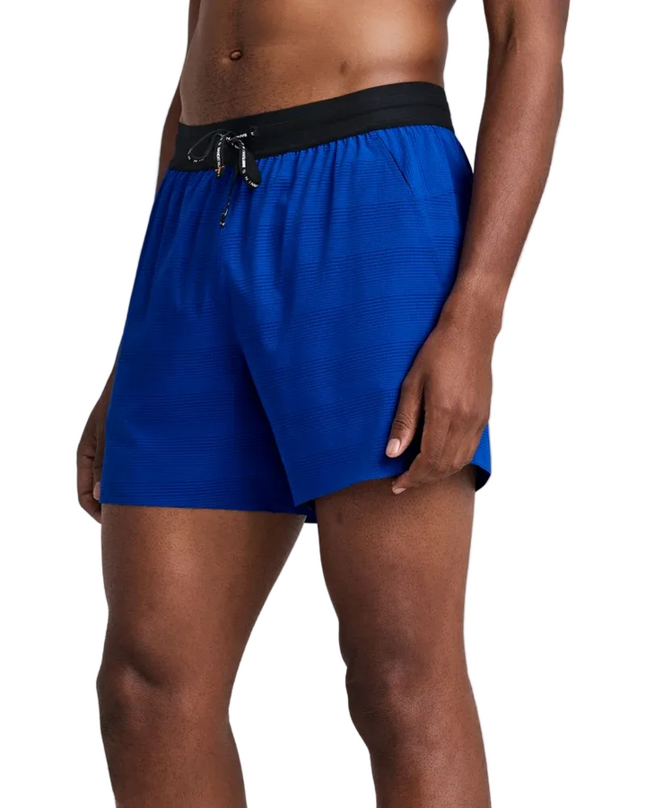 Bandit Men's Coolgrid 5" Run Shorts - Bauhaus Blue - AW26