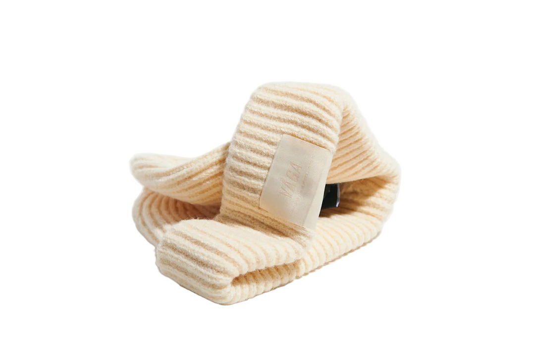 Vaga Midweight Beanie - Ecru - AW25