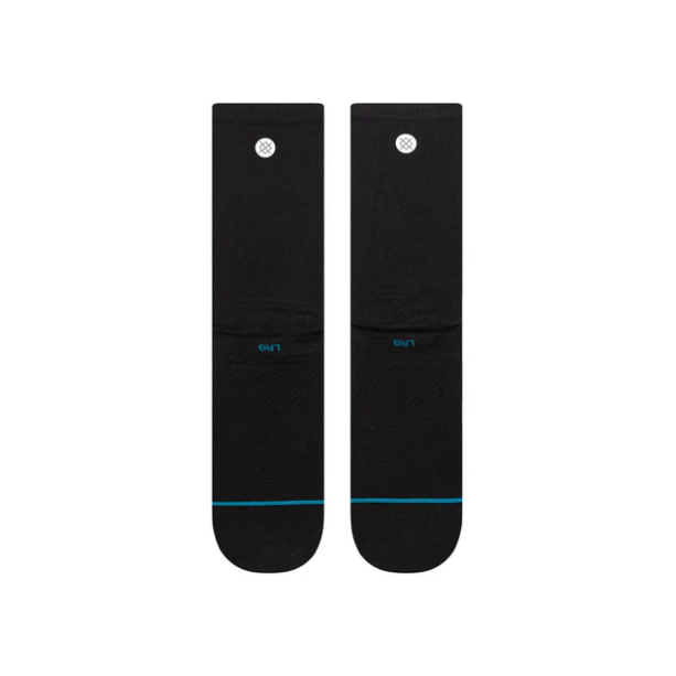 Stance Solid Ultra Light Crew - Black