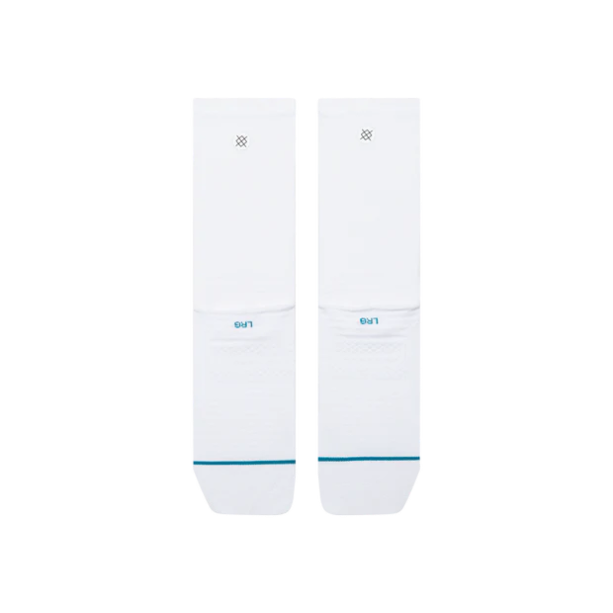 Stance Solid Ultra Light Crew - White