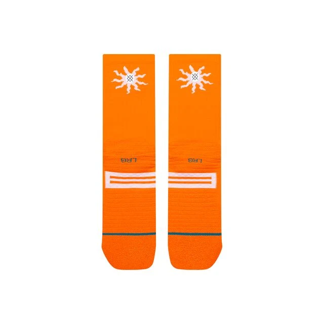 Stance Got Sol Mid Ribbed Crew - Orange