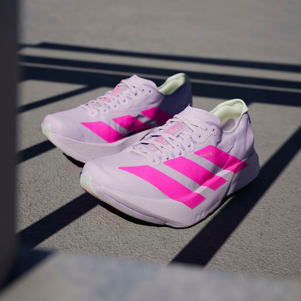 Adidas Womens Adizero Adios Pro 4 BMW Berlin Marathon 2025 - Powder Plum/Shock Pink/Dash Grey - AW25