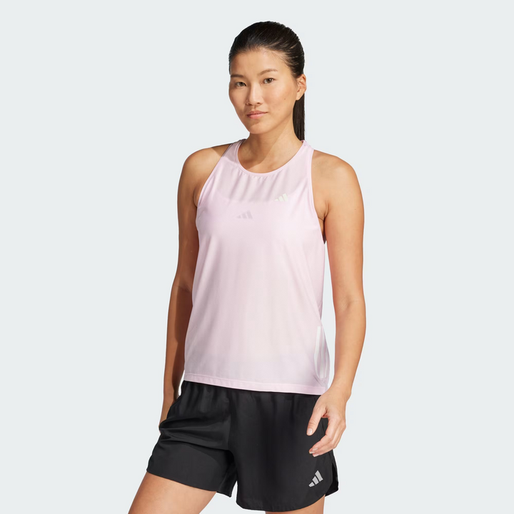 Adidas Womens Own The Run Top - Clear Pink