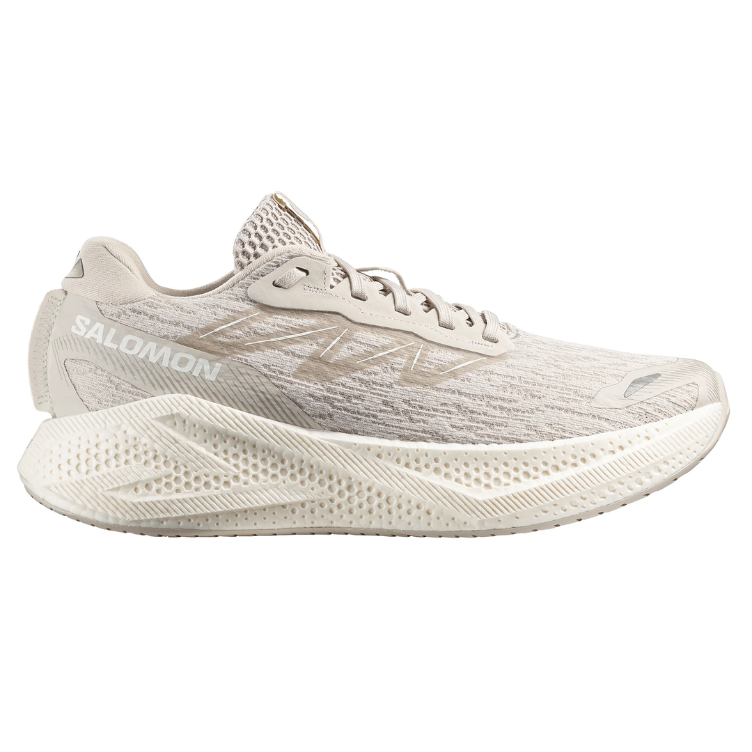 Salomon Mens Aero Glide 4 - Silver Cloud/Silver Cloud/White - Neutral - SS26
