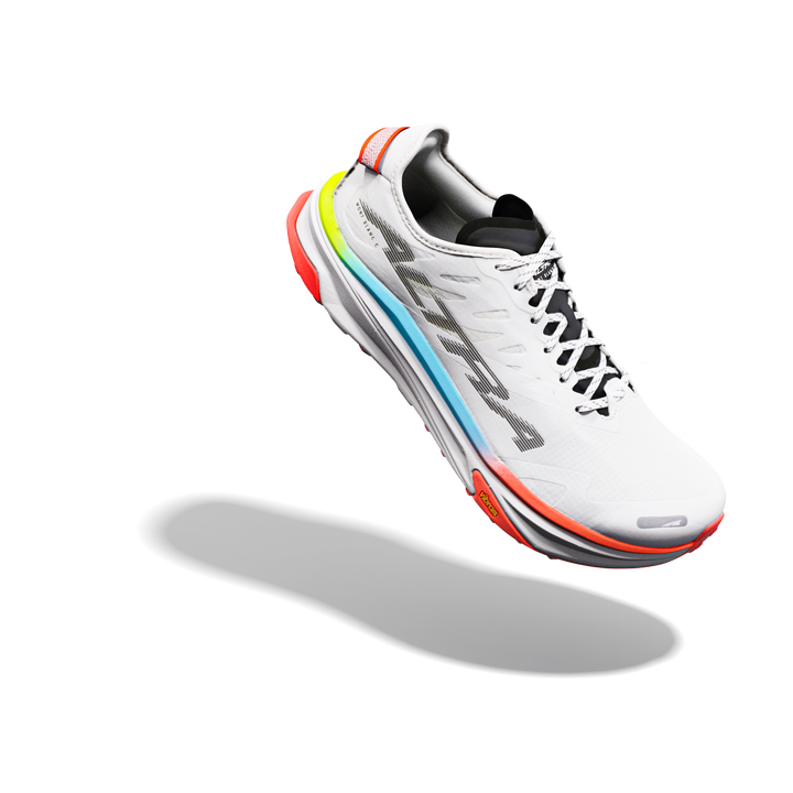 Altra Mens Mont Blanc Carbon - White/Black/Fiery Coral - Trail - AW26