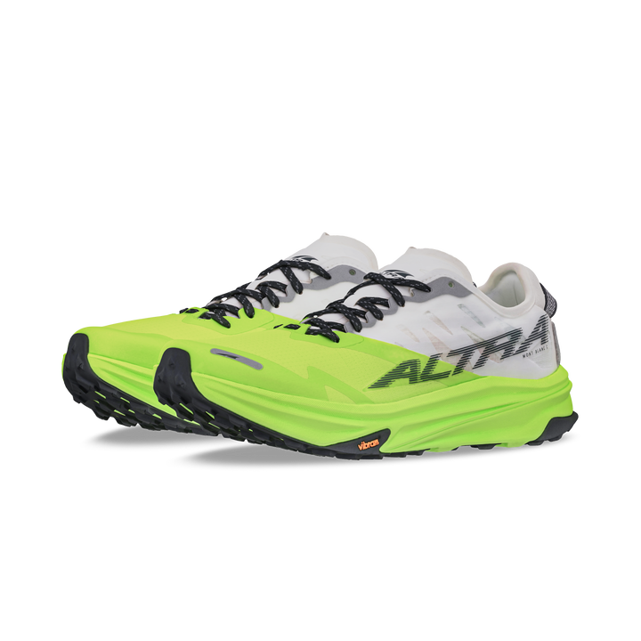 Altra Herren Mont Blanc Carbon – Weiß/Limette – Trail – SS25