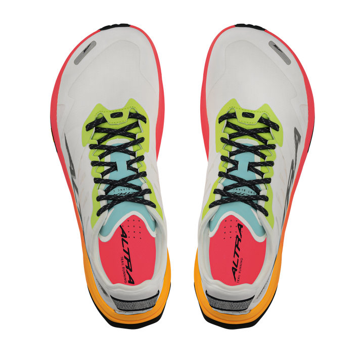 Altra Mens Mont Blanc Carbon - White/Orange - Trail - FW25