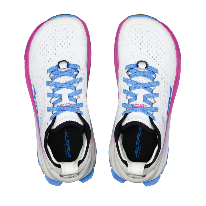 Altra Womens Olympus 6 - White/Blue - Trail - SS26