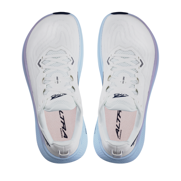 Altra Womens FWD Via - White/Light Blue - Neutral - AW25