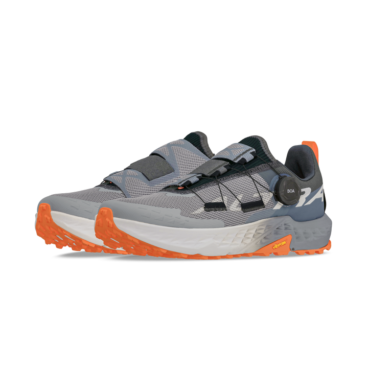 Altra Mens Timp 5 BOA - Gray/Orange - Trail - AW25