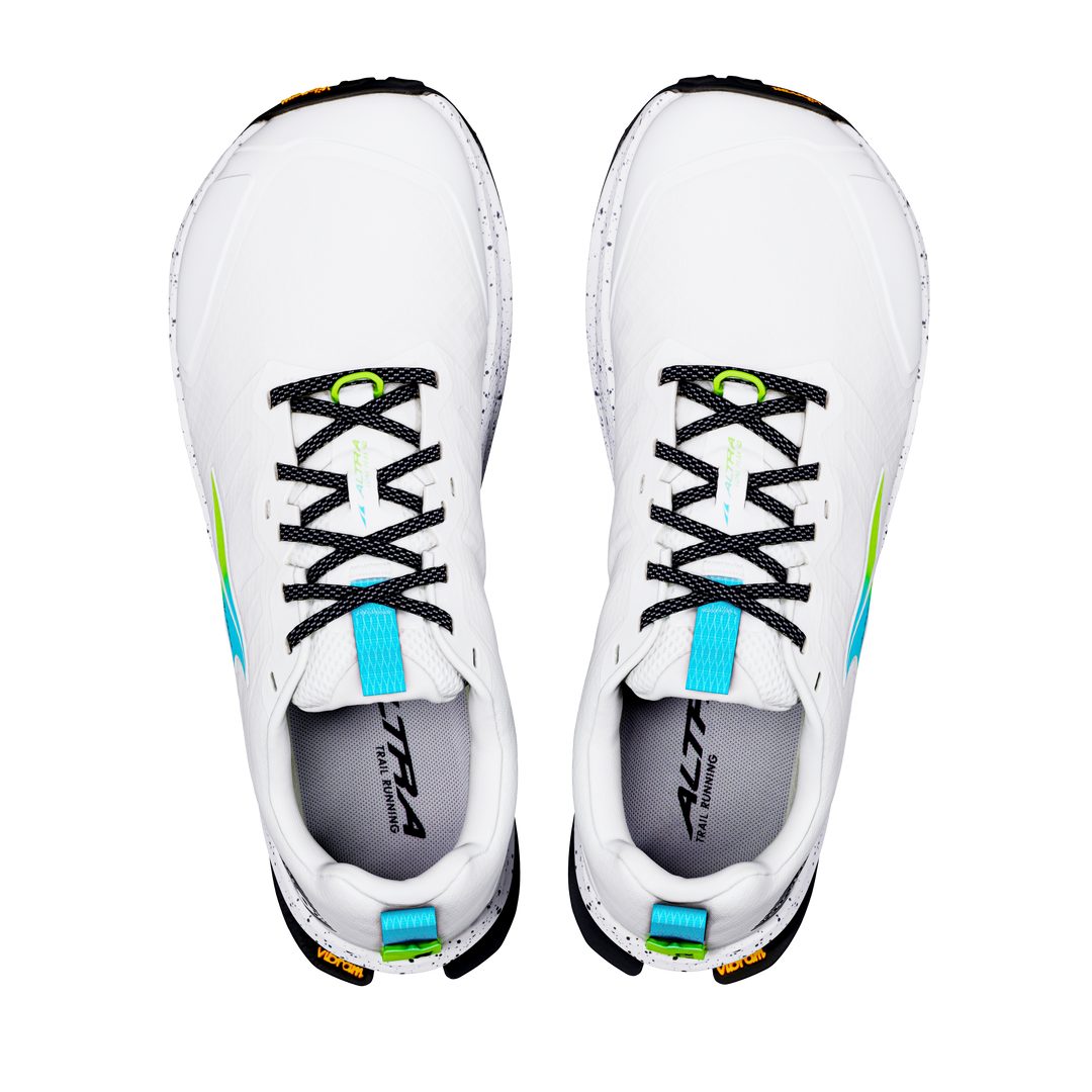 Altra Mens Lone Peak 9+ - White/Blue Fish/Sharp Green - Trail - AW26