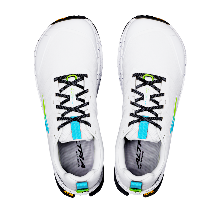 Altra Mens Lone Peak 9+ - White/Blue Fish/Sharp Green - Trail - AW26