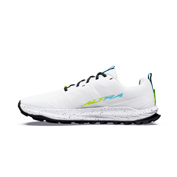 Altra Mens Lone Peak 9+ - White/Blue Fish/Sharp Green - Trail - AW26
