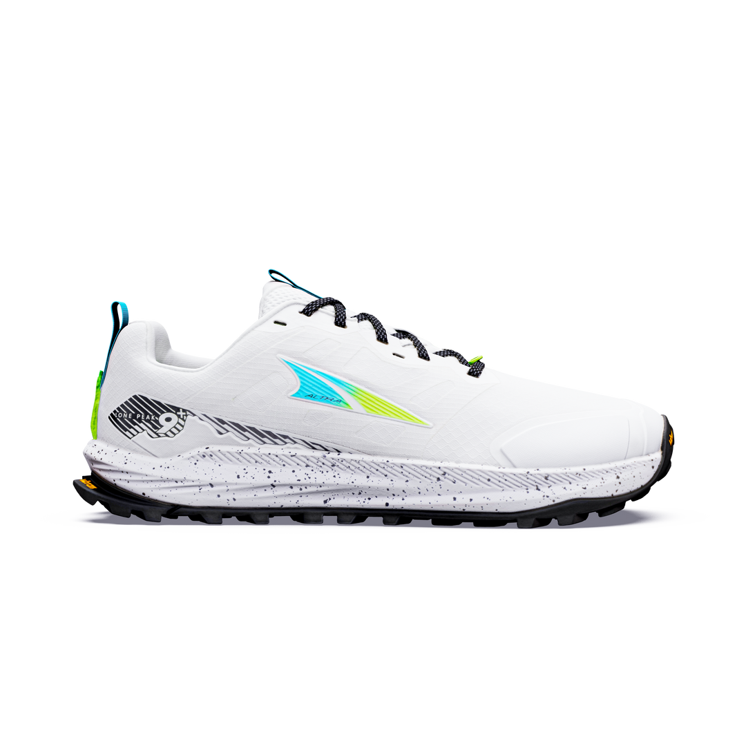 Altra Mens Lone Peak 9+ - White/Blue Fish/Sharp Green - Trail - AW26